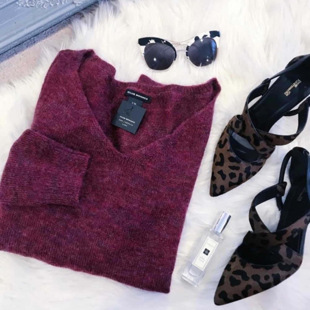 Club Monaco Brionia Merino Wool Sweater